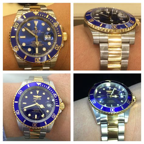 invicta pro diver vs rolex